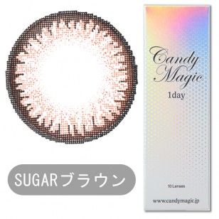 Candy Magic Sugar Brown 1-Day 10片裝 Candy Magic Sugar Brown 1-Day 10片裝